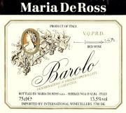 Barolo_Maria de Ross